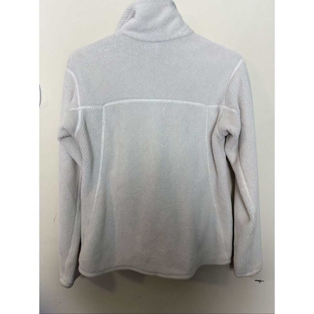 Patagonia Re-Tool Snap-T Pullover Fleece Women’s Medium Ivory Winter Athleisure - Picture 5 of 5